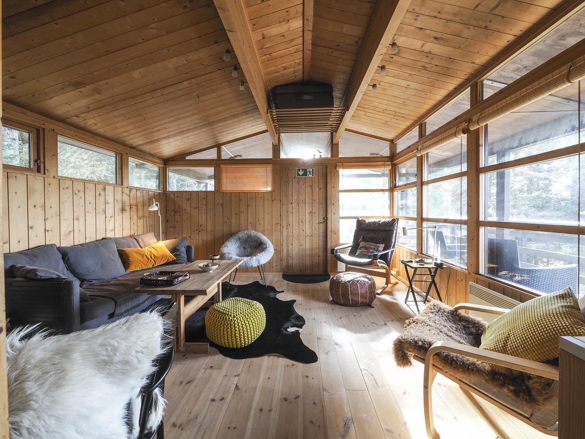 Lovely Cabin In The Capital Area With Hot Tube ハフナルフィヨルズゥル エクステリア 写真
